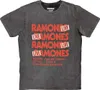 Ramones - "Concert" T-shirt unie homme/femme, lavage de Voir les images du produit 1