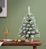 Imperial mini kunstkerstboom d35h60 cm groen/wit kerst Productafbeelding-voorbeeld 3