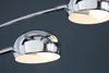 riess-ambiente Design Bogenlampe FIVE LIGHTS 205cm chrom Produktbild-Vorschau 6