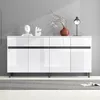 Merax Sideboard brillant, commode avec 4 tiroirs, 2 portes Voir les images du produit 12