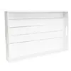 Serviertablett in weiß 60x40x8cm Holztablett Produktbild-Vorschau 5