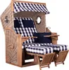 Strandkorb Greenline135+,743 PE antique white, Akazie100%, Produktbild-Vorschau 13
