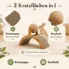 2-in-1 Kaninchen Kratzspielzeug – Sisalball 360° und Produktbild-Vorschau 4