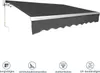 Izrielar 300x250cm Tenda da sole Tenda da sole a braccio Anteprima dell’immagine prodotto 1