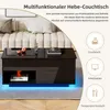 Merax Hochglanz Lift-Top Couchtisch mit LED-Beleuchtung, Produktbild-Vorschau 7