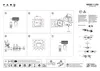 Instructional diagram for installing a light fixture. Produktbild-Vorschau