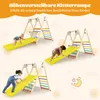 COSTWAY 4 in 1 Indoor Klettergerüst, Spielplatz mit Produktbild-Vorschau 5