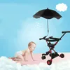 14palcový univerzální slunečník na kočárek s UV ochranou Náhled obrázku produktu 9