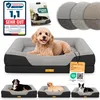 ELONEO Orthopädisches Hundebett, Größe S - Schwarz Produktbild-Vorschau 1