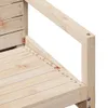 VidaXL 832547, Taras, Obite siedzisko, Drewno sosnowe, 90 Podgląd zdjęcia produktu 7