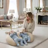 Stillkissen Zwillinge XXL 90x50 cm für Tandem-Stillen Beige Produktbild-Vorschau 6