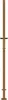A vertical shot of a brown metal garden gate. Produktbild-Vorschau