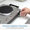 Clatronic DKP 3668 E, Čierna, Nerezová oceľ, Na pracovnú Náhľad obrázku produktu 14