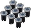 Ledvion 9er Set LED Bodenstrahler Außen IP67 3W 230V GU10 Produktbild-Vorschau 1