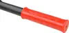 A close-up view of a red grip on a black handle. Anteprima dell’immagine prodotto
