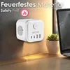 Echos - 7-in-1 Steckdosenwürfel ohne Kabel 3 Fach Produktbild-Vorschau 7