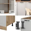 Vicco Singleküche R-Line, 140 cm ohne Arbeitsplatte, Weiß Produktbild-Vorschau 4