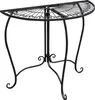 2.05 Zahradní stolek půlkruhový - cca 80 x 71 x 40 cm - Náhled obrázku produktu 1