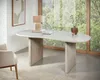 FineBuy Schreibtisch 180x90x75 cm Mango Massivholz Produktbild-Vorschau 2