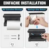 Selbstklebender Toilettenpapierhalter mit Ablage, Produktbild-Vorschau 4