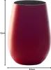 Pohár Stölzle Elements 465 ml, červený/čierny, 6x Náhľad obrázku produktu 4
