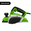 A studio shot of a green and silver electric planer on a white background. Náhľad obrázku produktu