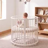 Buxibo Babybox – Grundausstattung – Runde Holzspielbox – Produktbild-Vorschau 2