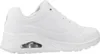 A side view of a white Skechers sports shoe. Produktbild-Vorschau