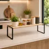 5five Simply Smart Küchenregal Blackwood MDF-Platte Metall Produktbild-Vorschau 6