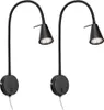 Briloner TUSA 2er Set LED Leselampe, Schwenkbar, Warmweißes Produktbild-Vorschau 1