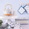 Teiera Clayre & Eef con filtro 700 ml Fiori di Anteprima dell’immagine prodotto 4
