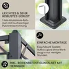 Blumfeldt Pavillon 3x4m, Rostfreier Metall-Pavillon mit Produktbild-Vorschau 3