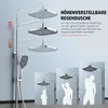 Rainsworth Duschsystem mit Thermostat und Glasablage Chrom Produktbild-Vorschau 4