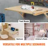VEVOR Wandklapptisch, 80 x 60 cm, Wandmontage, Klapptisch, Produktbild-Vorschau 6