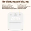 LED Nachtlicht mit Uhr, Menschensensor, Weiß/Warmlicht, Produktbild-Vorschau 7