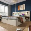 Sweiko Bettanlage Schlafzimmer Komplett Set,Polsterbett Produktbild-Vorschau 15