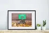 MuchoWow® Gerahmtes Poster Igel geht durch Zaun 60x40 cm - Produktbild-Vorschau 4