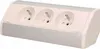 Povrchová zásuvka ORNO OR-GM-9001/W-G, rohové pouzdro, 3x Náhled obrázku produktu 1