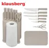 Sada nožov Klausberg KB 7978, 8 kusov, nehrdzavejúca oceľ, Náhľad obrázku produktu 12