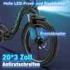 HITWAY Elektrofahrrad E-Bike 20" Fat Tire E-Fahrrad Produktbild-Vorschau 2