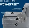 Marketing image highlighting product features with text overlays and close-up detail shots. Náhled obrázku produktu