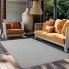 Outdoor Teppich GIZA Grau 160 x 160 cm Rund Produktbild-Vorschau 9