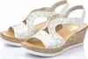 Rieker 61916-31 Schuhe Damen Keil Sandalen Sandaletten , Produktbild-Vorschau 50