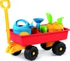 Grand chariot avec outils pour l'eau et le sable, arroseur Voir les images du produit 2