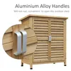 Outsunny Armoire de jardin abri jardin remise pour outils Voir les images du produit 4