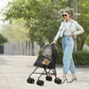Poussette pour animaux domestiques, poussette pliante, pour Voir les images du produit 3