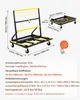 Chariot à panneaux VEVOR, capacité de charge 816 kg, Voir les images du produit 7