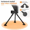 ZMH Tuinkachel 6KW vrijstaande terrasverwarmer met glazen Productafbeelding-voorbeeld 4