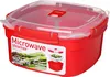 Sistema 1102, Parný varič, Červená, 2400 ml, Priehľadná, Náhľad obrázku produktu 11