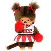 A Monchhichi doll dressed as a cheerleader. Produktbild-Vorschau